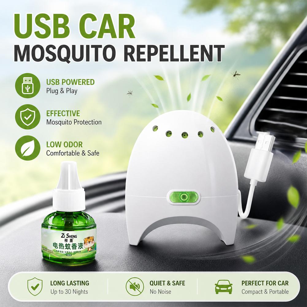1SET USB Car Electric Mosquito - Home Security Technology ulasan dan harga