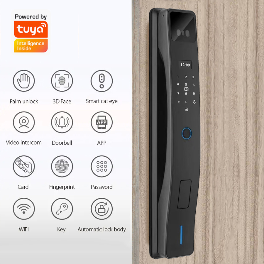 Smart Electronic Door Lock Pas - Home Security And Cameras ulasan dan harga
