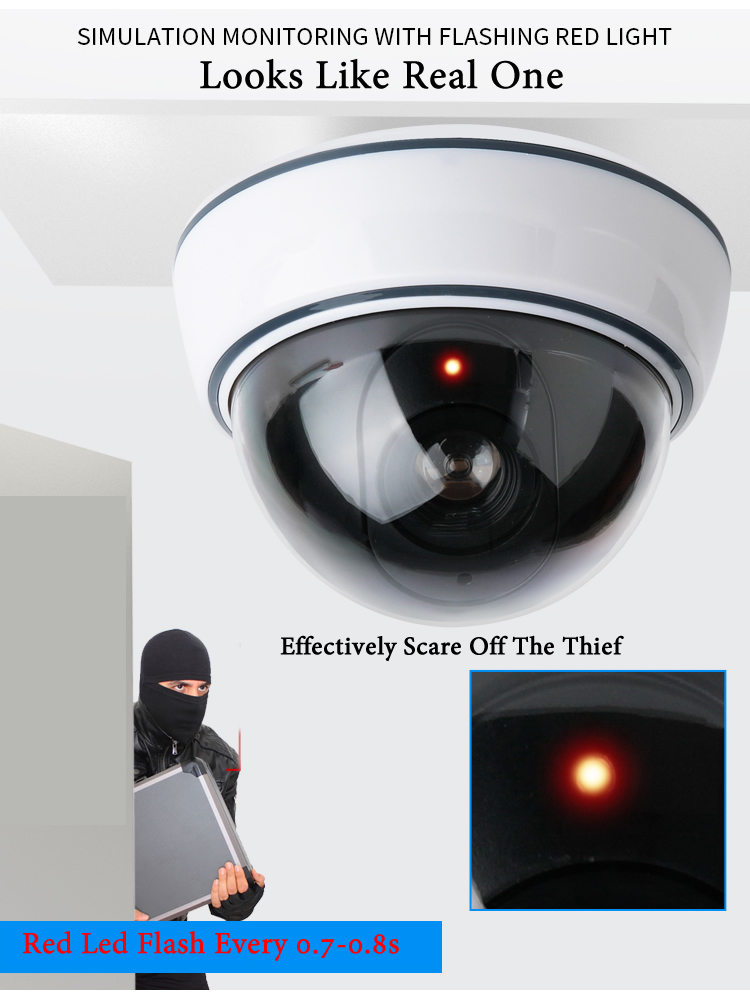 Creative Black/White Fake Dome - Home Security Ultimate ulasan dan harga