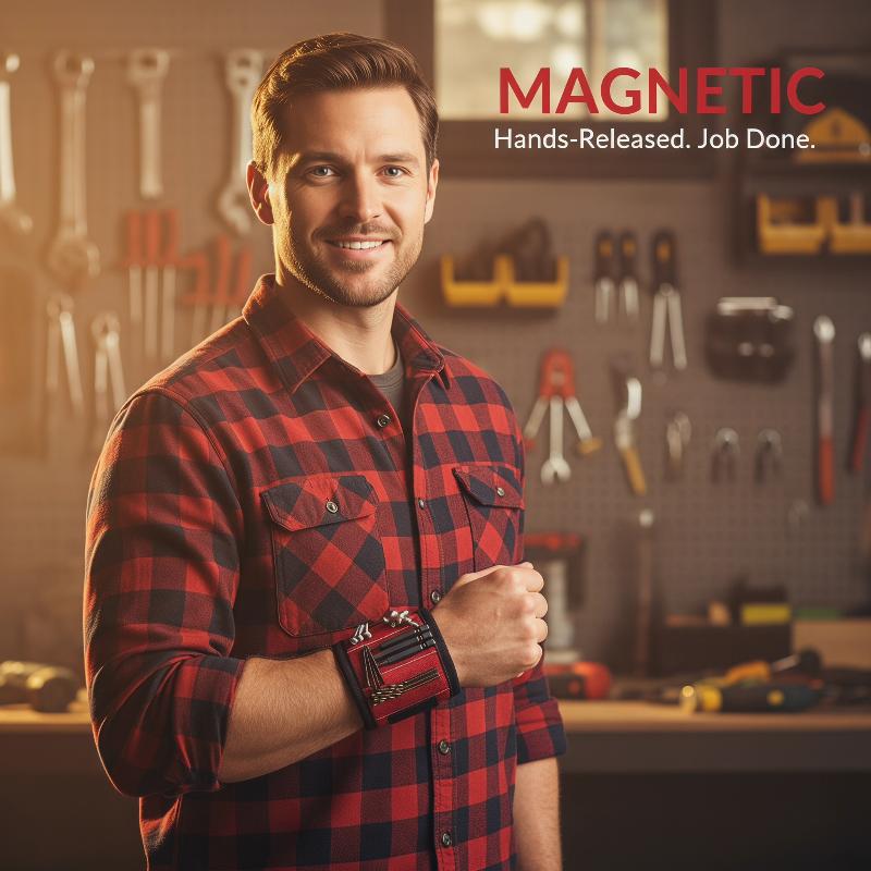 Strong Magnetic Tool Wristband - Home Security Project ulasan dan harga