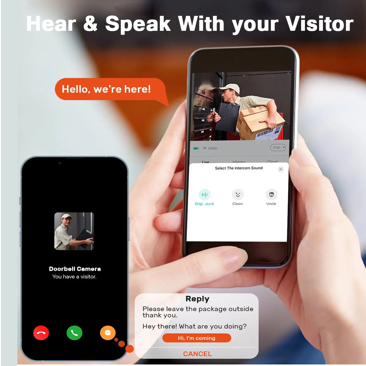 Tuya Wireless Smart Video Door - Home Security Monitoring System ulasan dan harga