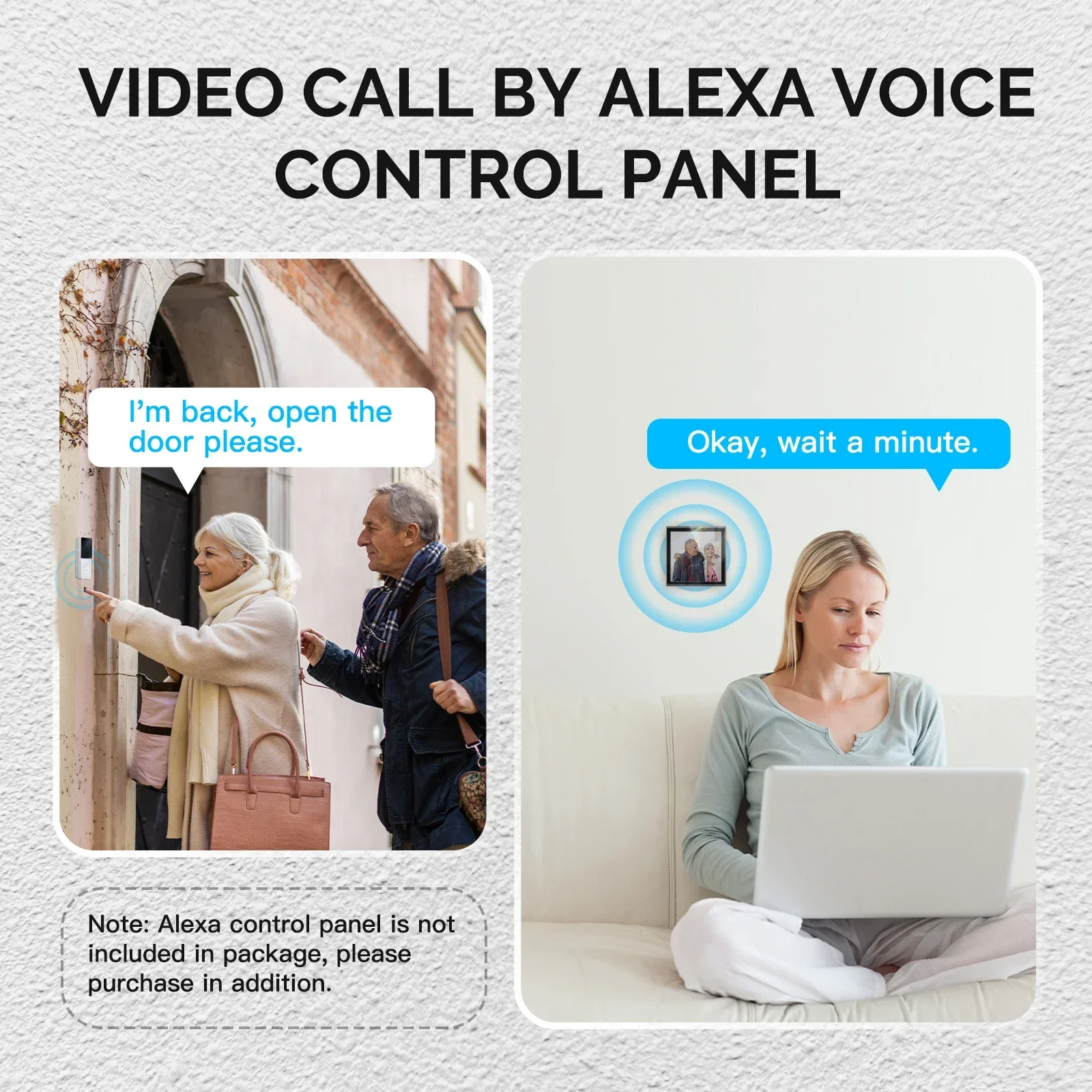 MOES Tuya Smart WiFi Video Doo - Home Security Monitoring System ulasan dan harga